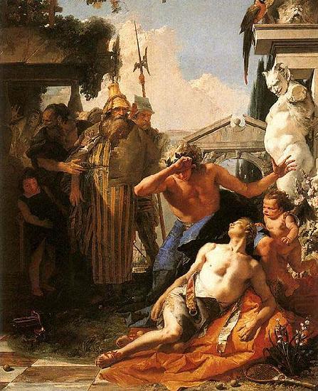 Giovanni Battista Tiepolo Death of Hyacinth. china oil painting image